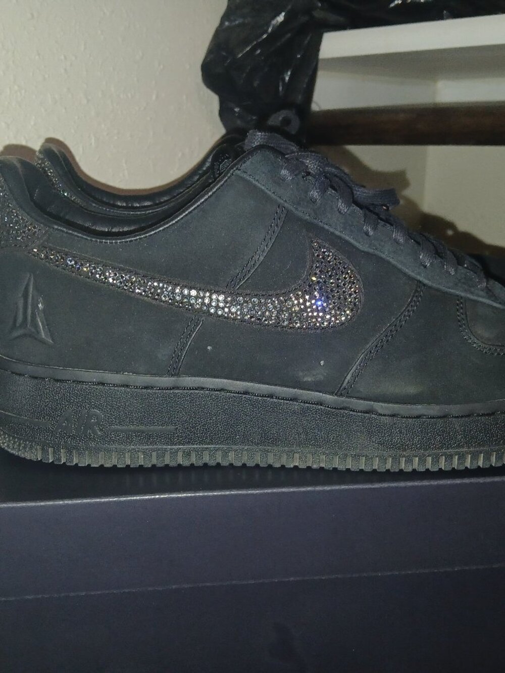 air force 1 x ja morant low swarovski 11.5